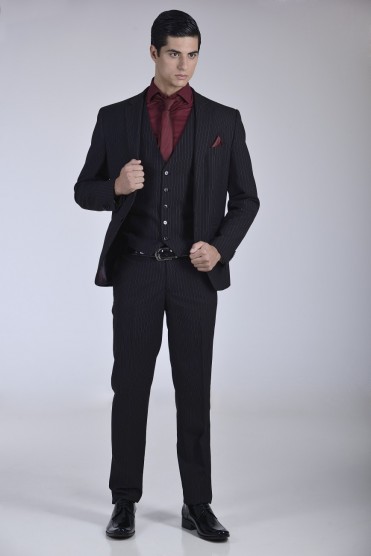 Κοστούμι Striped BiancoNero